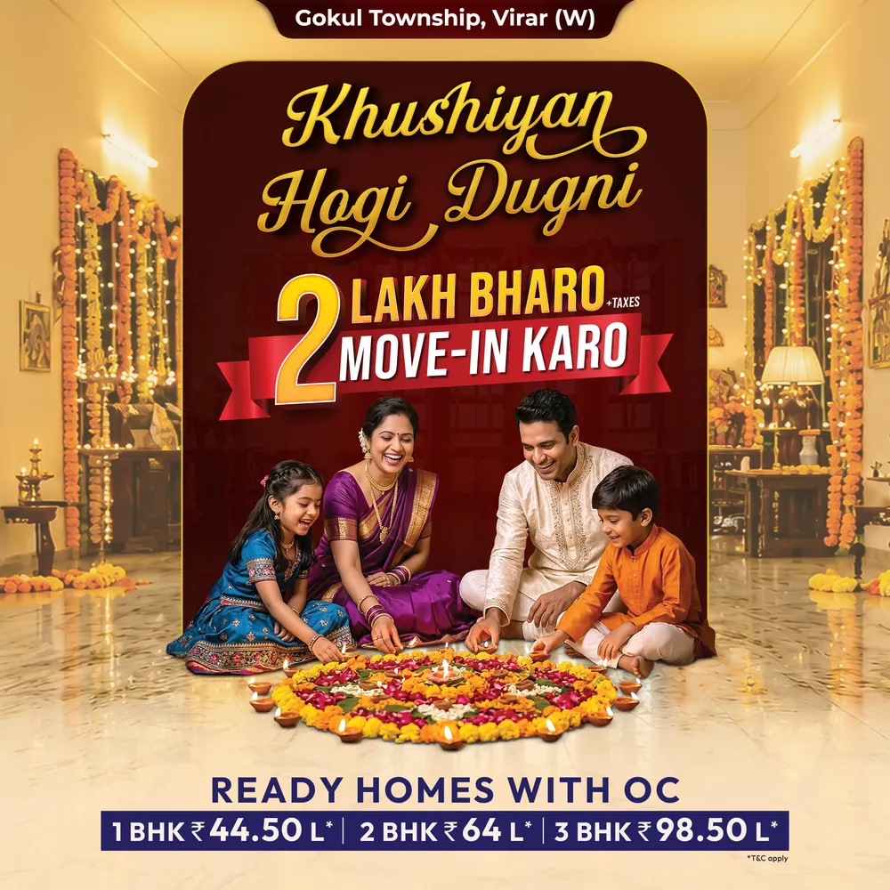 1, 2 & 3 BHK Apartment in Virar West