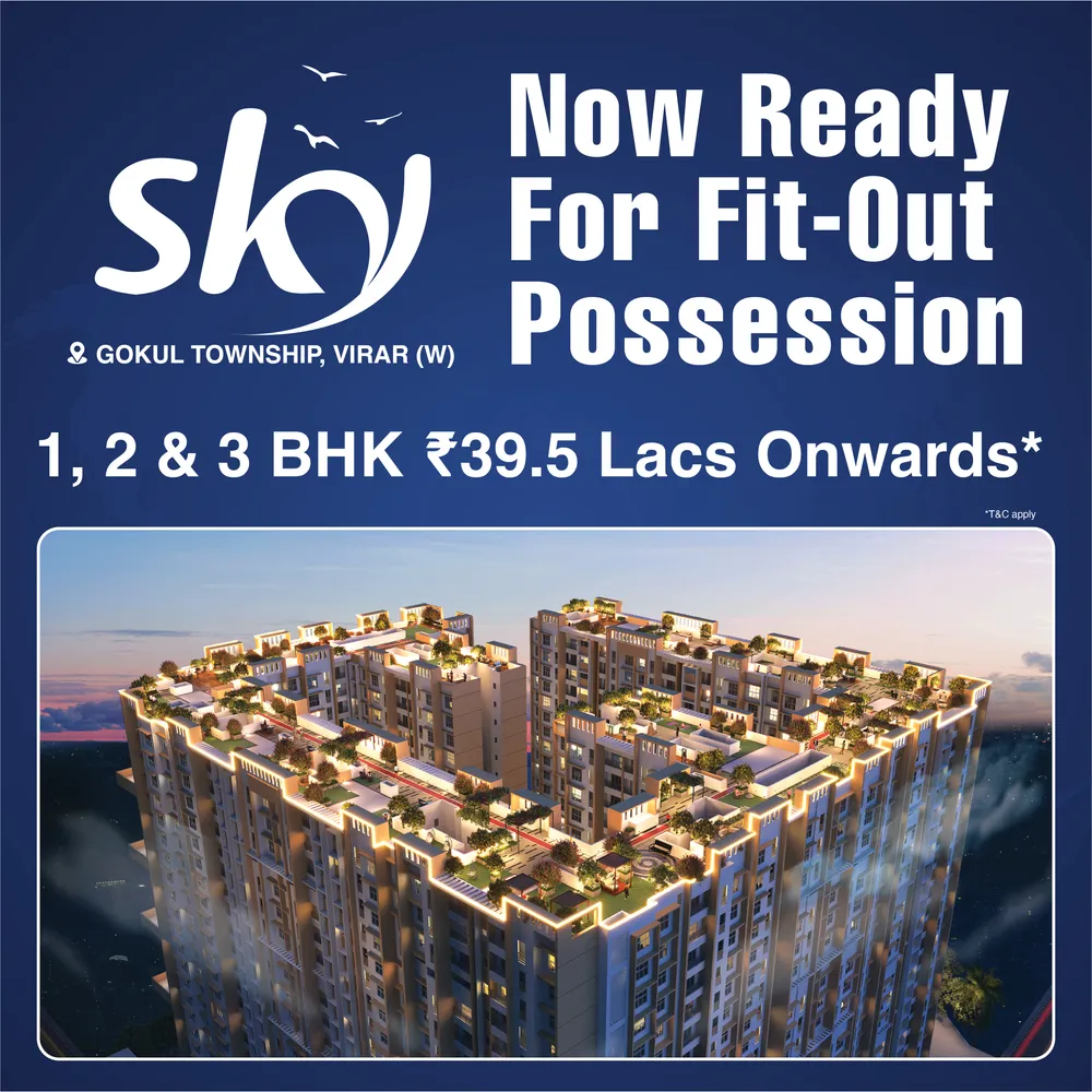 1, 2 & 3 BHK Apartment in Virar West